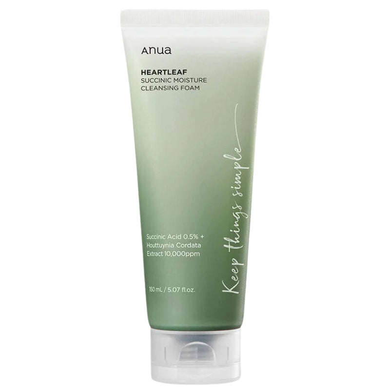 Heartleaf Succinic Moisture Cleansing Foam