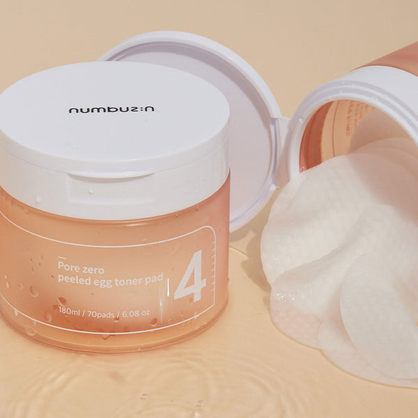No.4 Pore Zero Peeled Egg Toner Pad