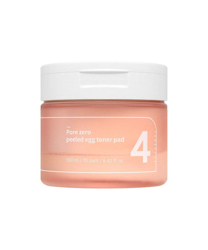 No.4 Pore Zero Peeled Egg Toner Pad